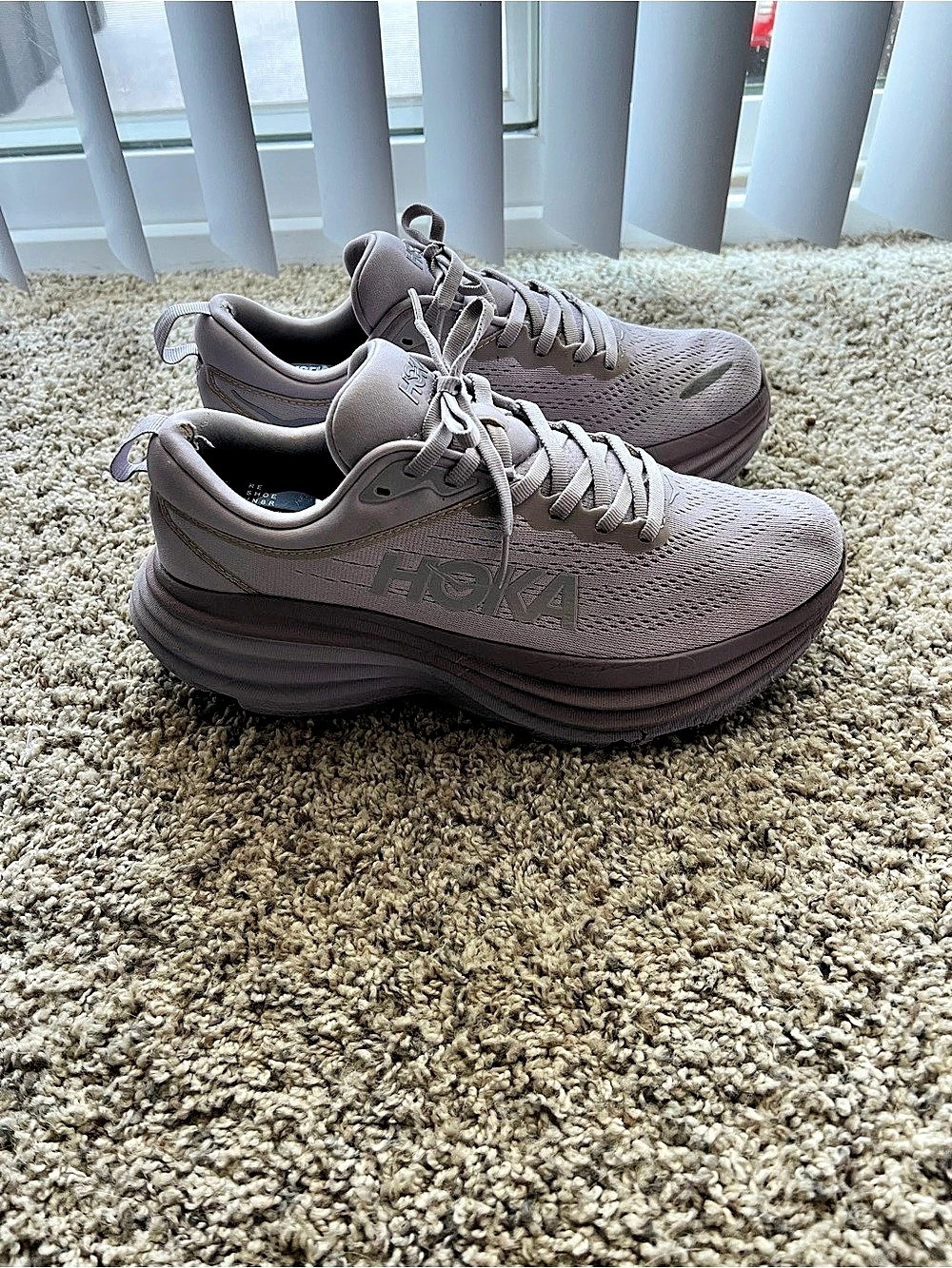 Hoka Bondi 8 Athletic Shoes Pink US Women’s 9